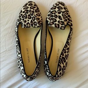Sarah Flint Andrea Leopard print loafers